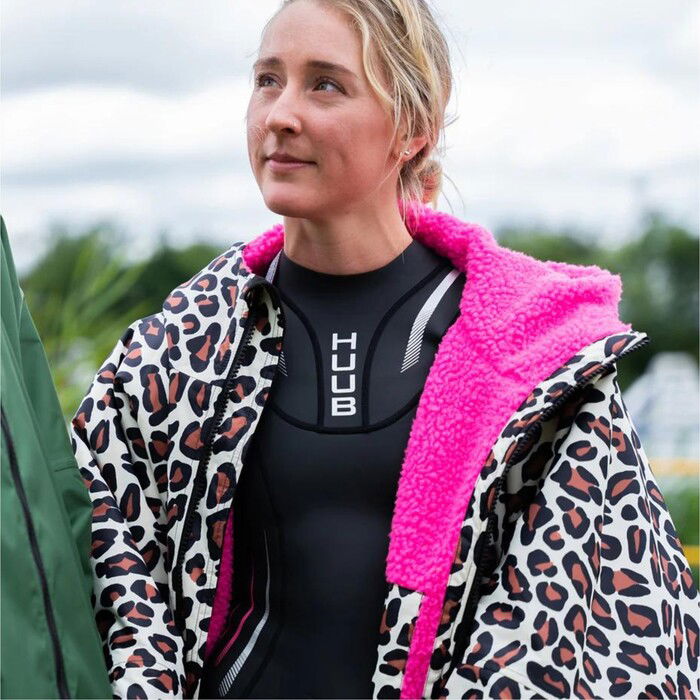 2025 Huub Changing Robe CRLP - Leopard / Pink